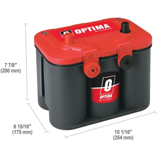 Optima Red Top Group 34/78 - SC34U Starting Battery