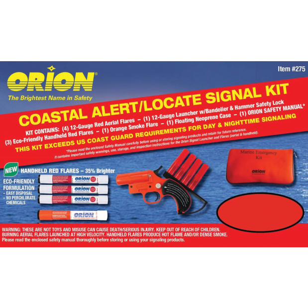 Coastal Alert/Locate Signal Kit in Neoprene Floating Case