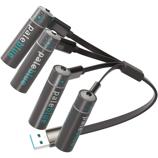 AA Lithium-Ion USB Rechargeable Smart Batteries