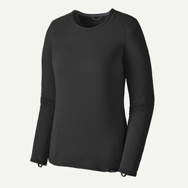43650-blk of Patagonia Women's Capilene Thermal Weight Crewneck