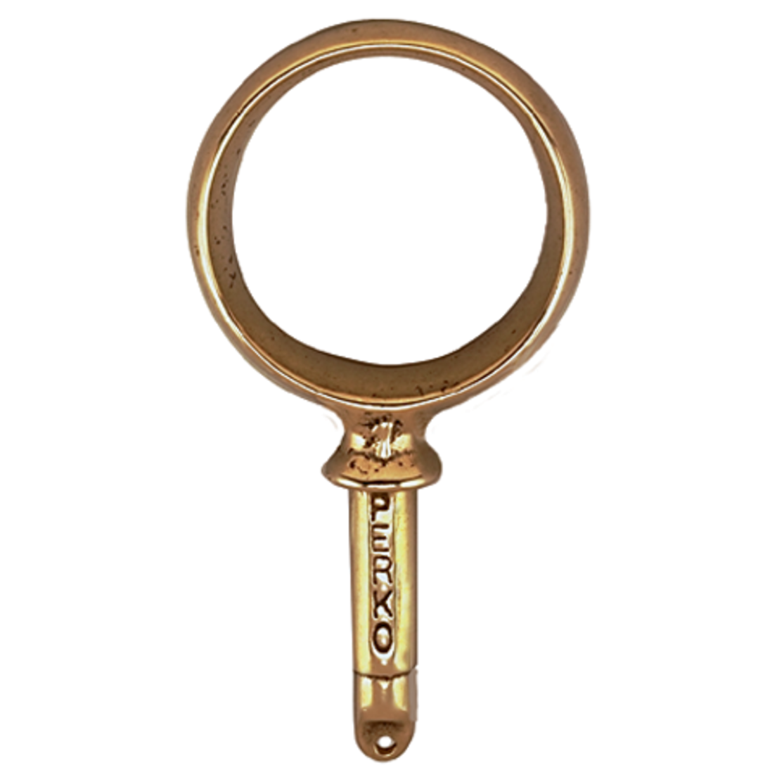 2-1/4" Round Horn Oarlock -  Brass