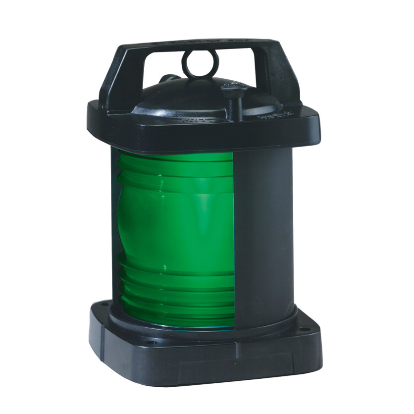 3 NM Fig 1372 - Starboard Side Nav Light - Vessels Over 20m, Horz Mnt