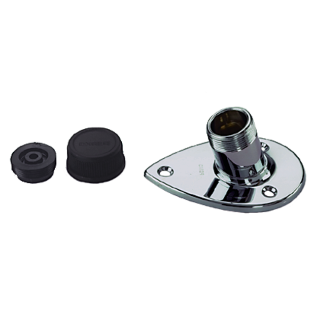 Base of Perko 3 Pin Plug-In Type Pole Light Base w/Waterproof Screw Cap
