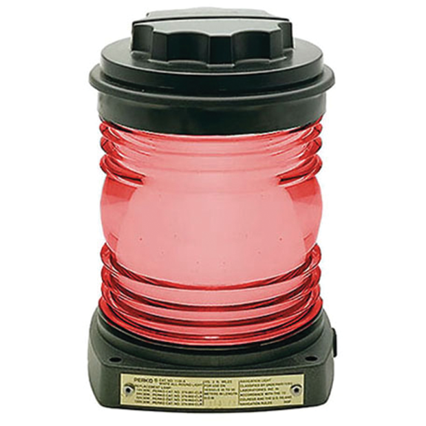 Figs. 1127-1130 - Navigation Lights w/Black Housing