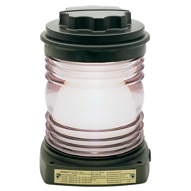 Figs. 1127-1130 - Navigation Lights w/Black Housing
