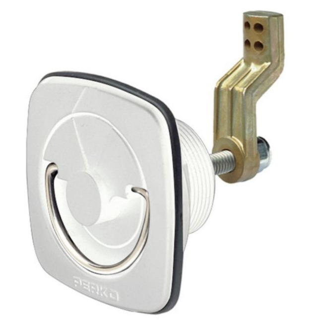 Flush Cam Latch - 1082DP1 White