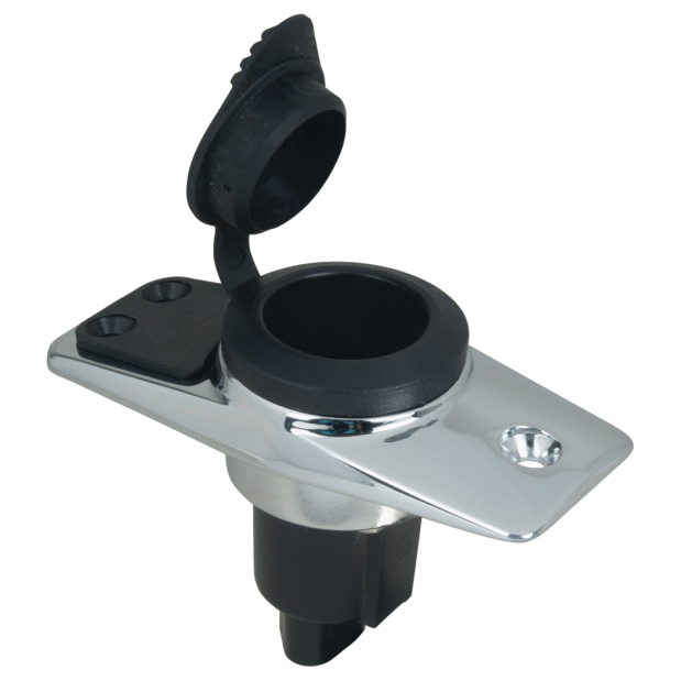 Plug-In Type Pole Light Base w/Waterproof Snap-On Cover
