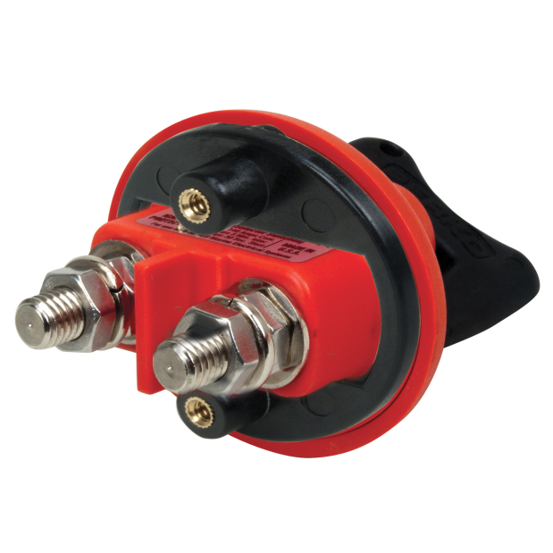 back of Perko Single Battery Disconnect Switch 