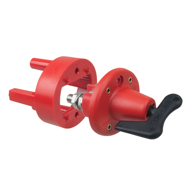 with legs of Perko Single Battery Disconnect Switch 