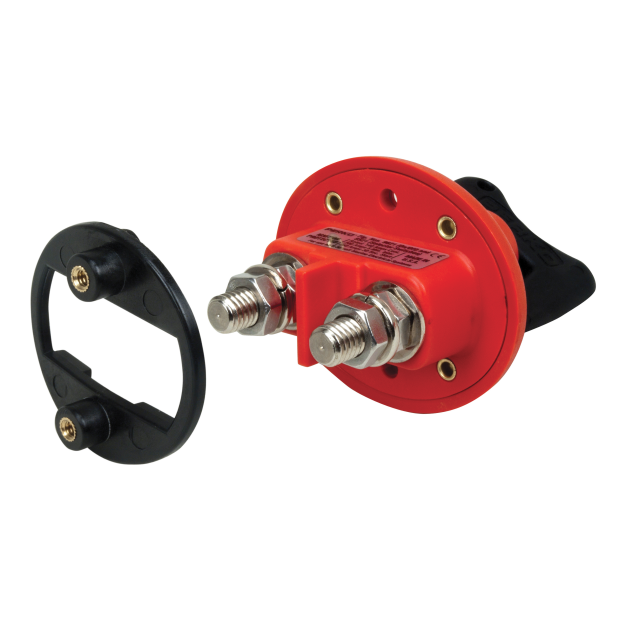with ring of Perko Single Battery Disconnect Switch 
