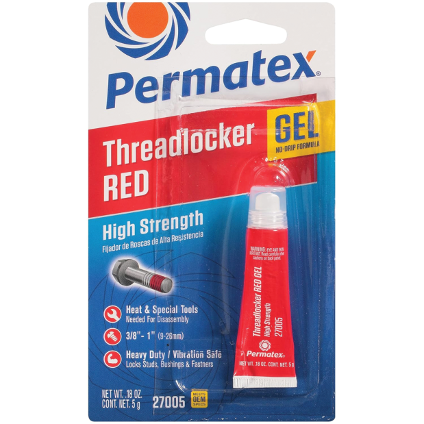 27005 of Permatex Threadlocker Gel Squeeze