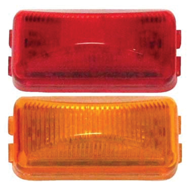 LED Marker/ Clearance, PC-Rated Rectangular Light