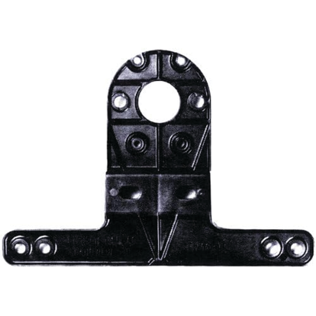 Universal License Bracket, Black Plastic