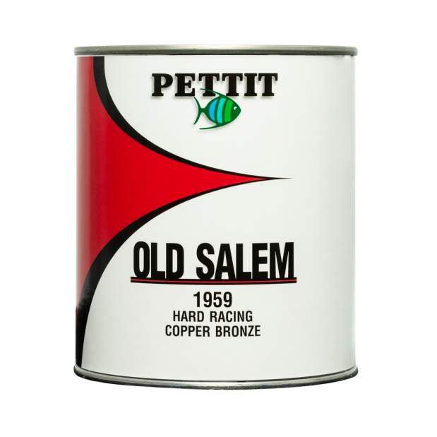 Pettit 1959 Old Salem Hard Racing Copper Bronze Non-Antifouling Bottom Paint