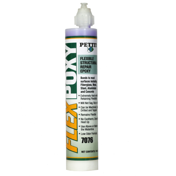 7076 of Pettit Flexpoxy 7076 Flexible Structural Repair Epoxy - 250 ml Cartridge 