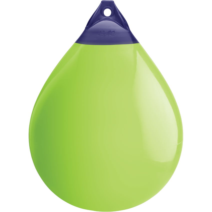 lime green of Polyform US Polyform A-Series Buoys