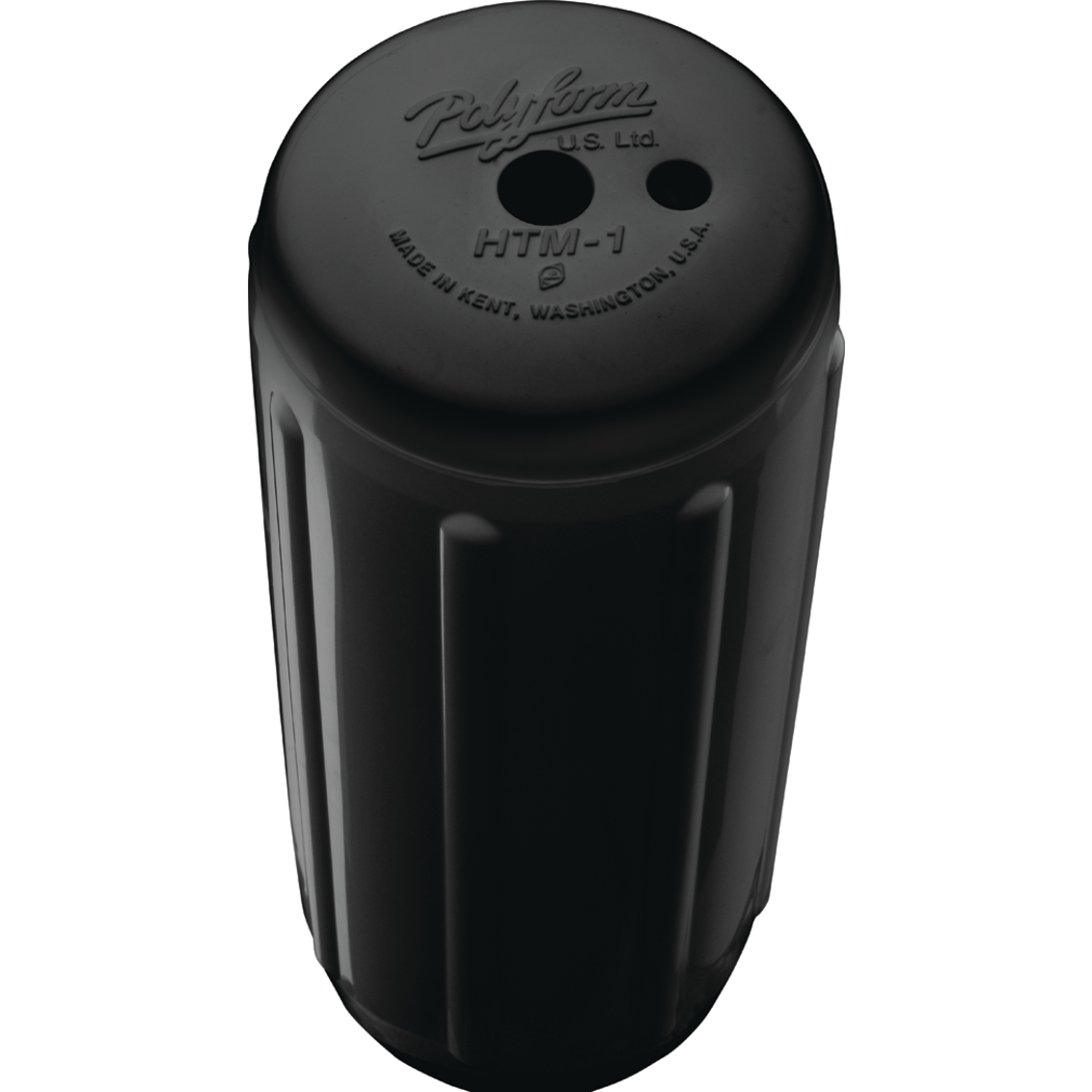 black of Polyform US Polyform HTM-Series Boat Fenders