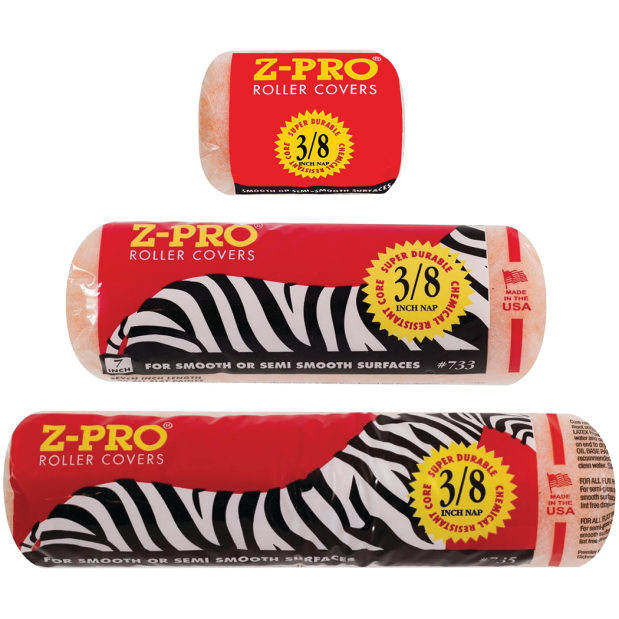 ZEBRA 3/8" Nap Polyester Knit Covers