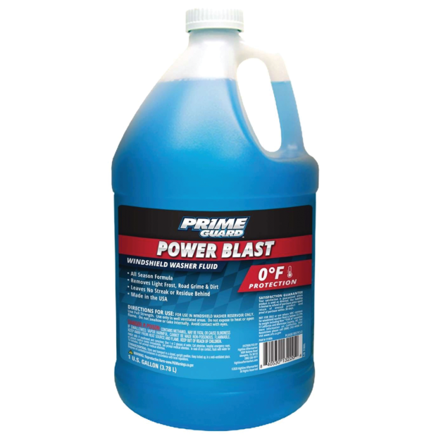 Power Blast Blue 0 Deg F Windshield Washer Fluid