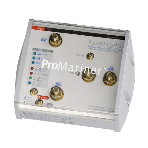 23125 of Pro Mariner Pro-lsoCharge Series Multiple Battery Isolator - 1 Alternator Input