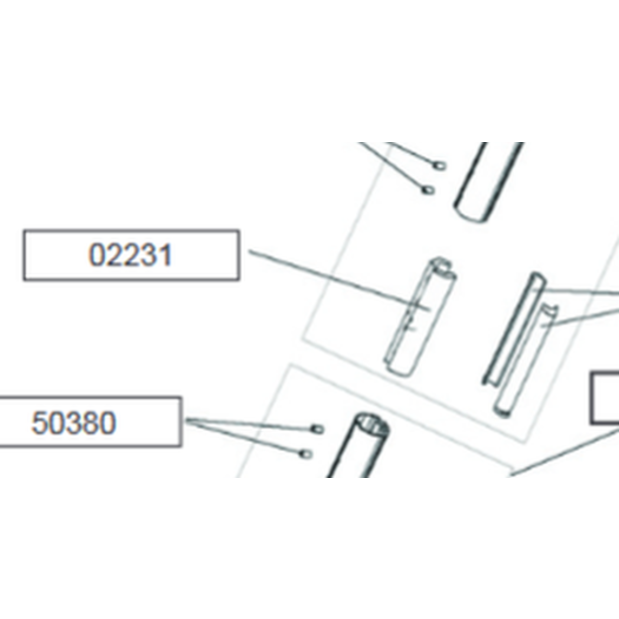 Intermediate Joining Torque Link of Profurl Furlers Furler Intermediate Extrusion Joining Torque Links