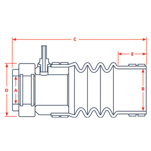 Dimension Guide of PSS Shaft Seals PSS PRO Shaft Seal - 1-1/4" to 3-3/4" Shafts