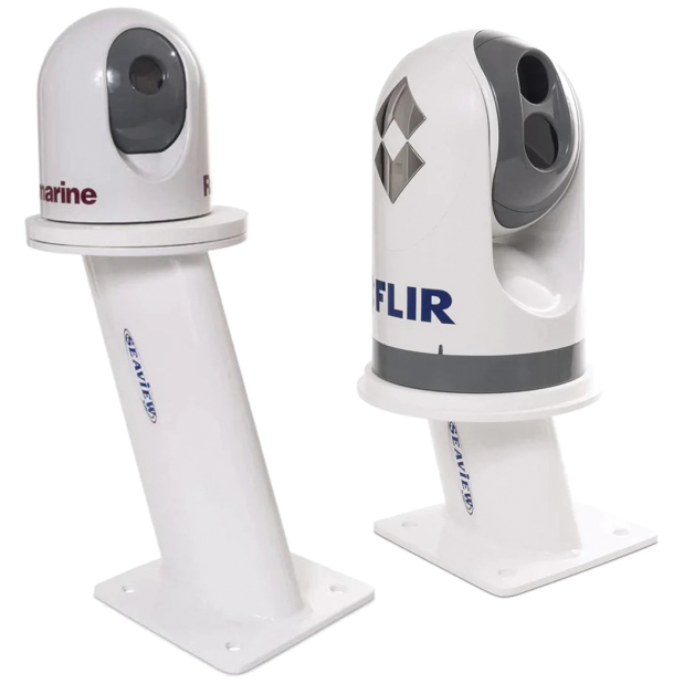 Aft Leaning Mounts for Searchlights & Thermal Cameras