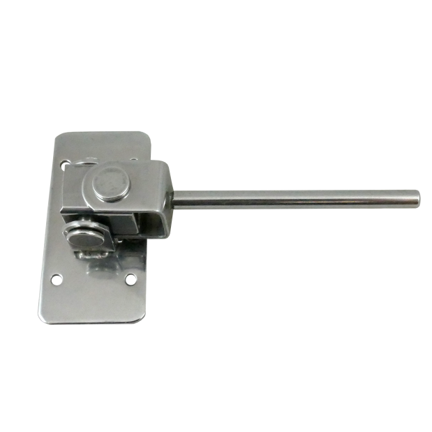 angle view of Race-Lite Small Boat Gooseneck - Fixed Mount/Boom Pin
