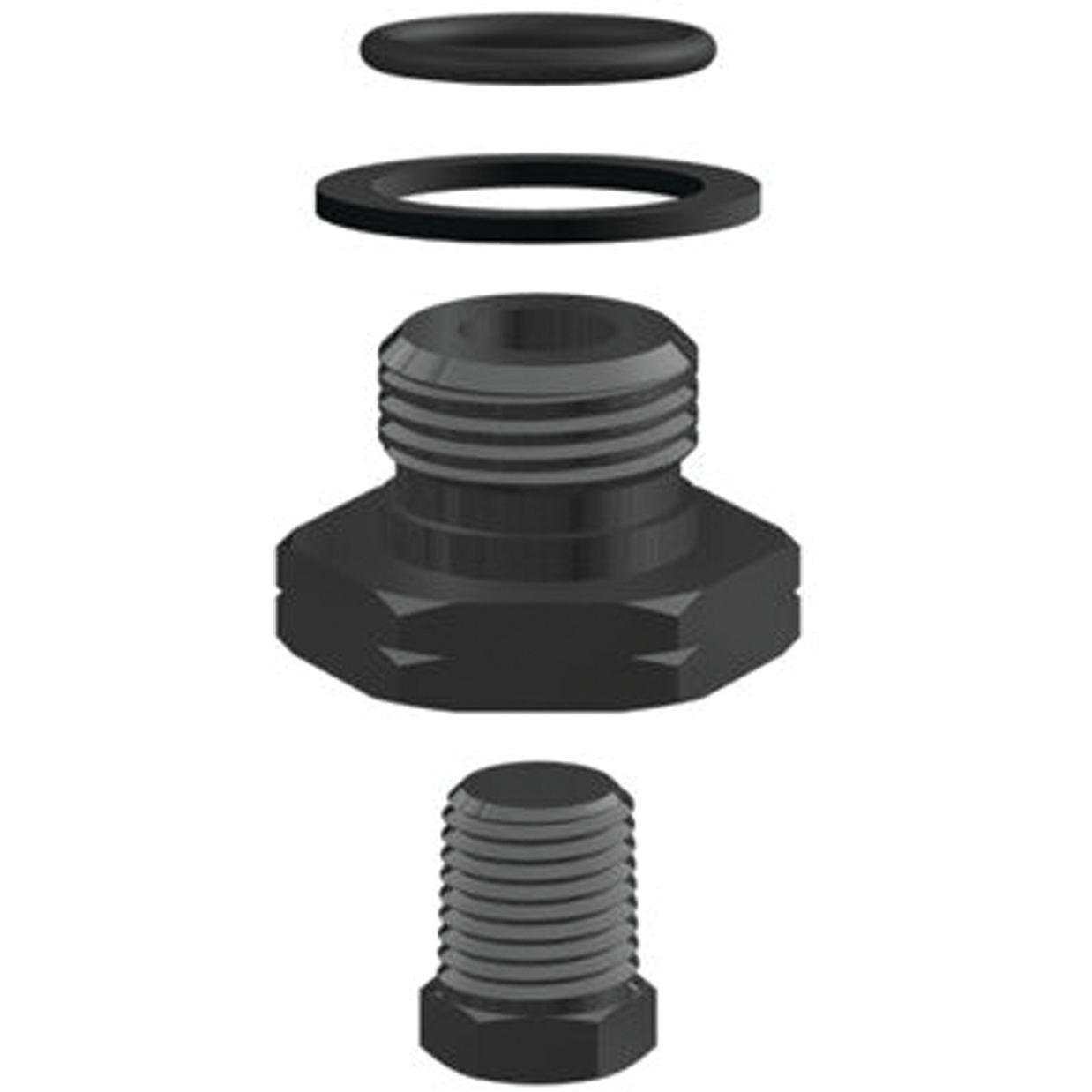 Turbine Series Replacement Bowl Drain Fitting Kit for 500/900/1000 Series