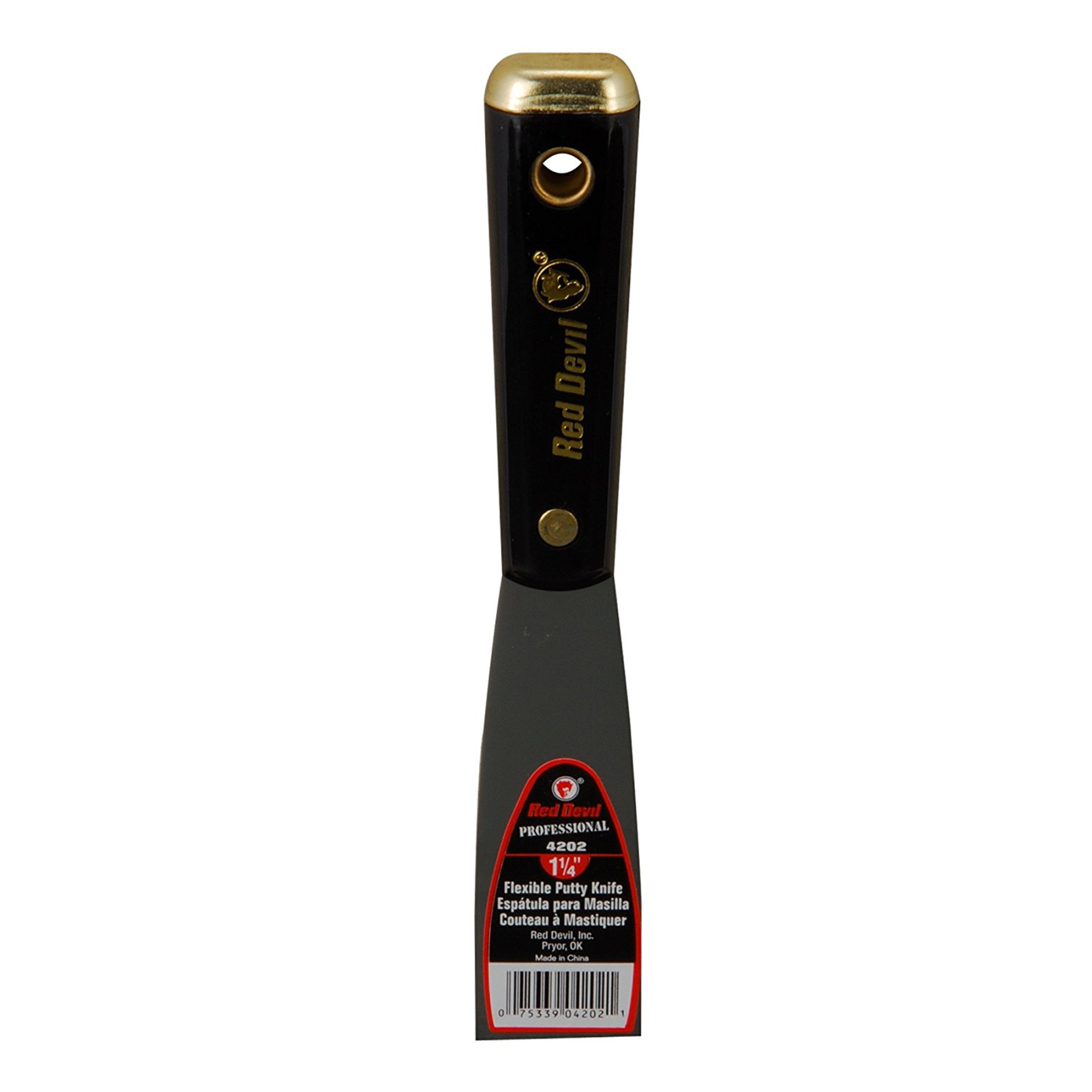 front view of Red Devil 1-1/4" Flexible Putty Knife