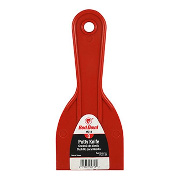 4713 of Red Devil 3" Plastic Putty Knife