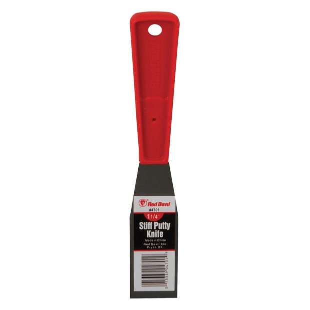 front view of Red Devil Stiff Putty Knife - 1-1/4"