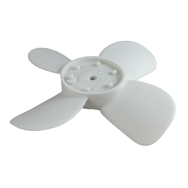 angle view of Red Dot Fan Blade for R-254 & R-255 Auxiliary Hydronic Heaters