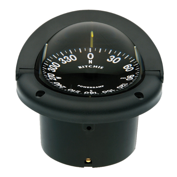hf742 of Ritchie Navigation Helmsman Compass - 3-3/4" Flat Dial