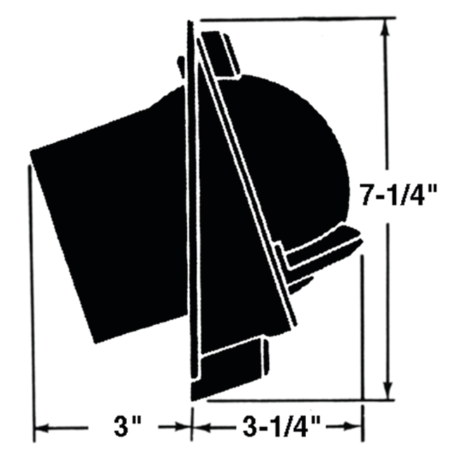 Navigator&trade; Bulkhead Mount Compass - 4-1/2" Dial