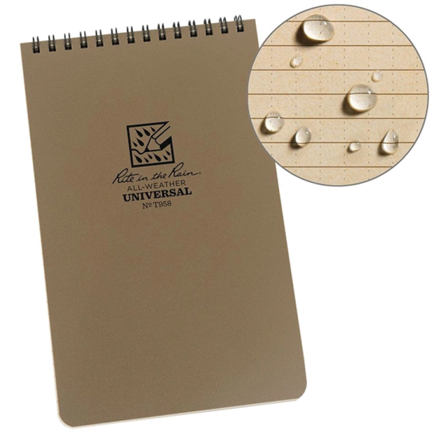 All-Weather Tactical Top-Spiral Notebook