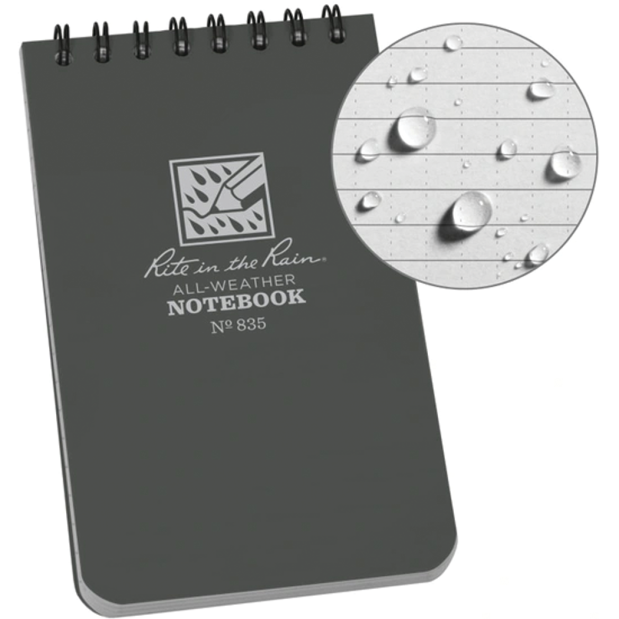Durarite Notebook - 3" x 5"