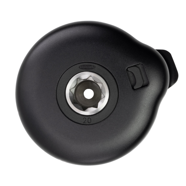 20ST Orbit Single Speed - Top View of Ronstan Orbit One-Speed 20ST Aluminum Self-Tailing Winch
