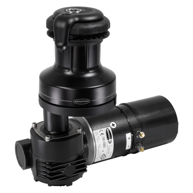Orbit 40QT Electric Winch of Ronstan Orbit Electric Two-Speed Alum. Self-Tailing Winches - w/ Quick Trim