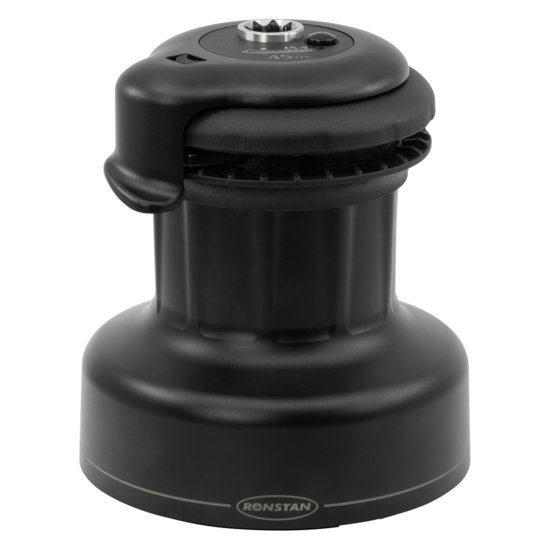 45QT 3-Speed Orbit Winch of Ronstan Orbit Three-Speed Aluminum Self-Tailing Winches - w/ Quick Trim