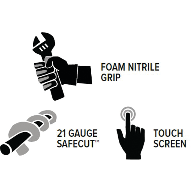 Raven Safecut A7 Foam Nitrile Palm Glove
