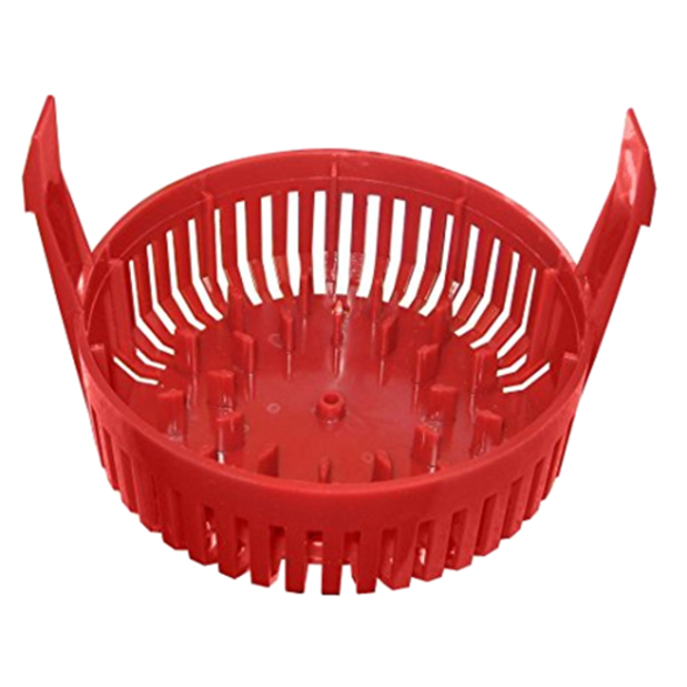 angle view of Rule Bilge Pump Strainer Base - for 2800 - 3700 GPH Pumps
