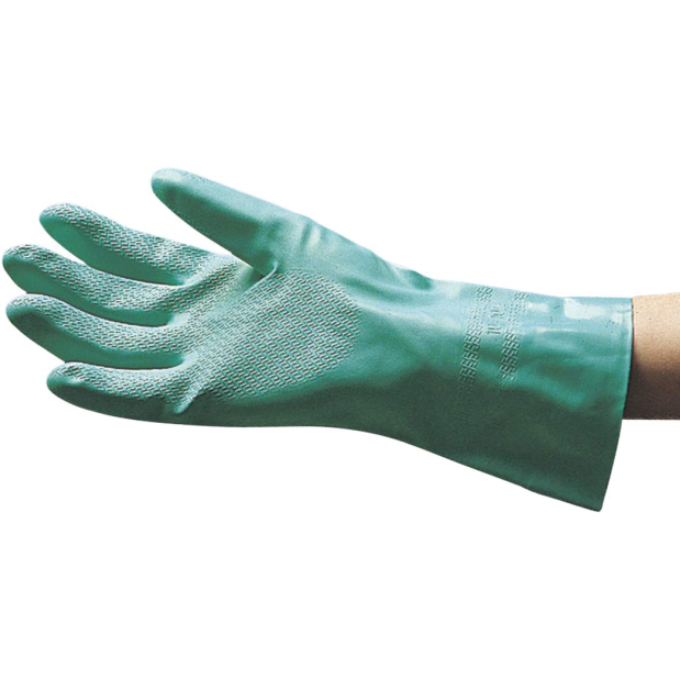 Unsupported Nitrile Gloves - Flock Lined