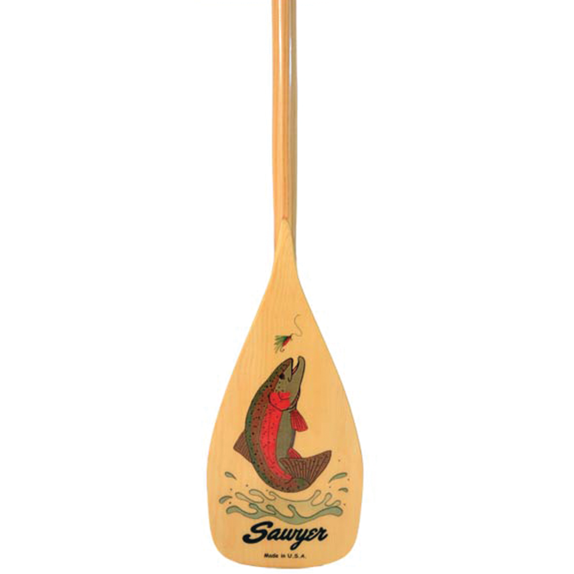 fish of Sawyer Paddles & Oars Kids Tales Canoe Paddle