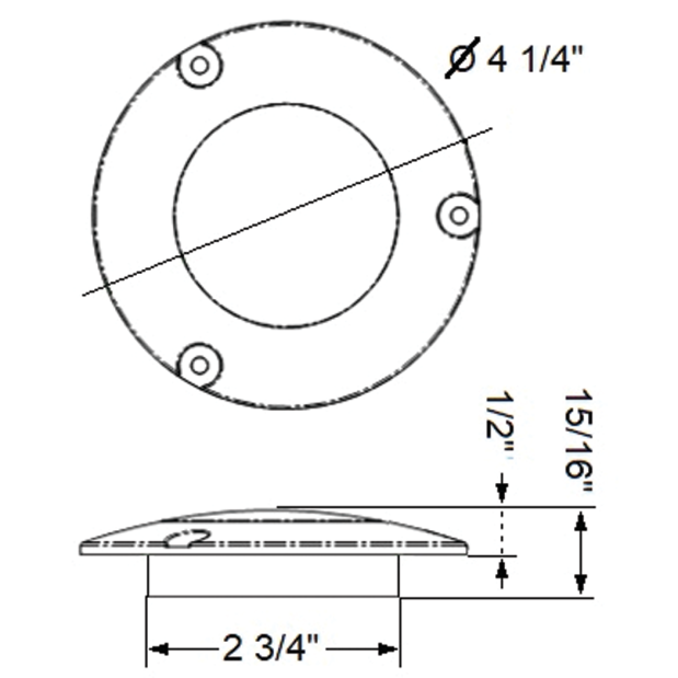4-1/4" LED Cockpit Light