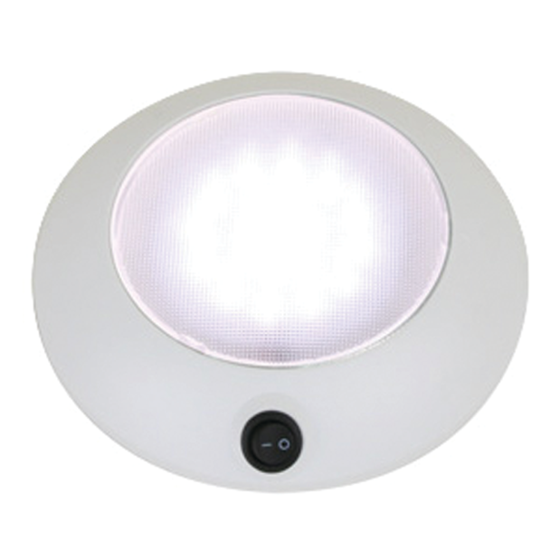 41340P LED Dome Light with Switch - 5-1/2"