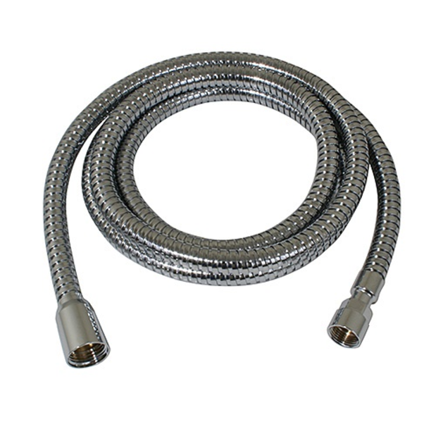 5' Chrome Flex Hose for Straight Sprayer Handles