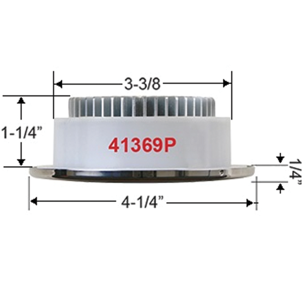 A4 Ceiling Light Warm White - 4"