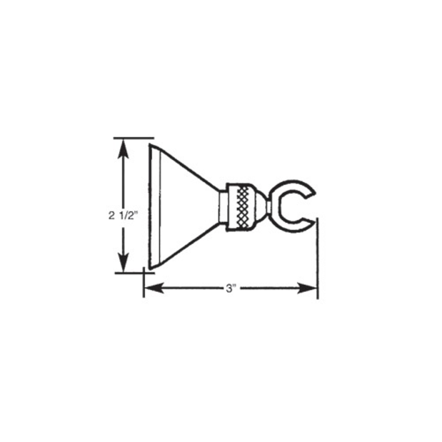 Bulkhead Swivel Shower Handle Holder