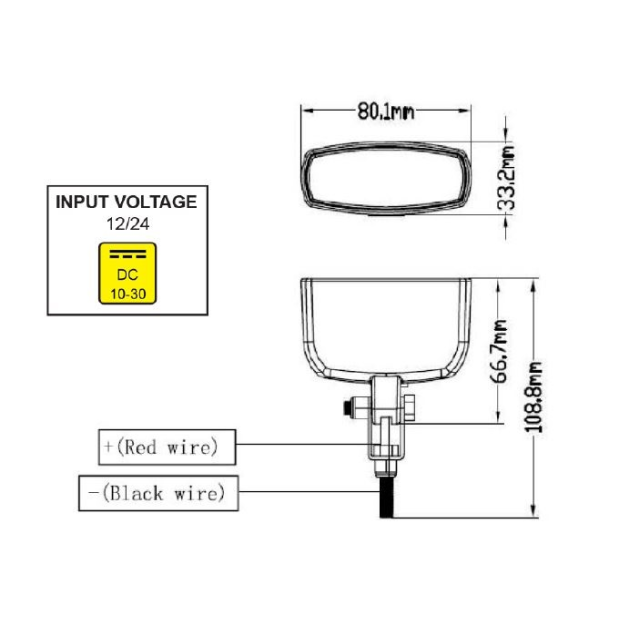 Compact Size LED Spreader Light